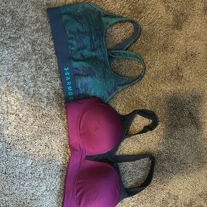 Compression sports bras